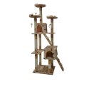 DRAPAK DLA KOTA DUŻY 170cm WYSOKI LEGOWISKO DOMEK SŁUPEK DRZEWKO BEŻOWY