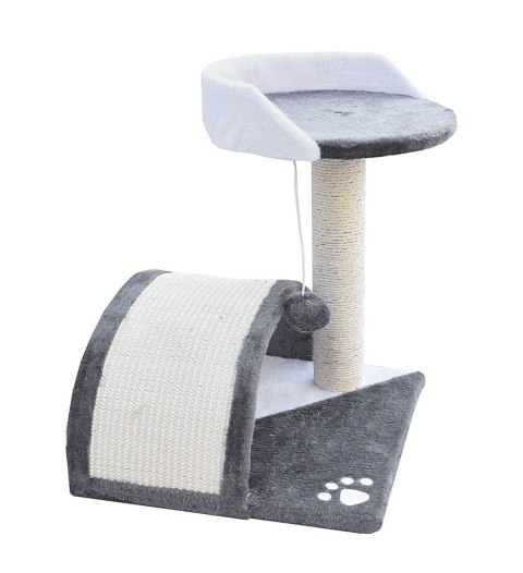 DRAPAK DLA KOTA MAŁY LEGOWISKO SŁUPEK BUDKA HAMAK ZABAWKA 43 cm