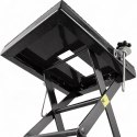 Podnośnik Hydrauliczny Motocyklowy 135 kg 35-87 cm z Gumowaną Platformą