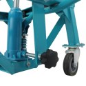 Podnośnik Hydrauliczny Nożycowy Motocyklowy Mobilny Gumowa Platforma 135kg