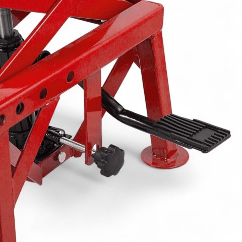 Podnośnik Motocyklowy Hydrauliczny Bituxx 135 kg 87 cm Czerwony