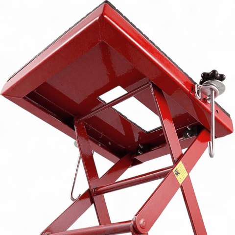 Podnośnik Motocyklowy Hydrauliczny Bituxx 135 kg 87 cm Czerwony