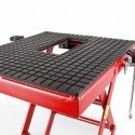 Podnośnik Motocyklowy Hydrauliczny Bituxx 135 kg 87 cm Czerwony