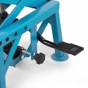 Podnośnik Motocyklowy Hydrauliczny Platforma 135 kg 87cm Niebieski stabilny