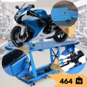 Podnośnik motocyklowy hydrauliczny udźwig do 460 kg Regulowany 18-78 cm