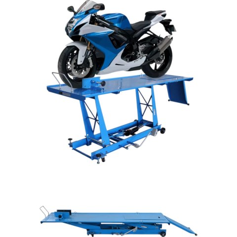 Podnośnik motocyklowy hydrauliczny udźwig do 460 kg Regulowany 18-78 cm