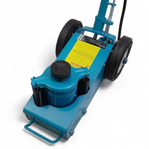 Podnośnik pneumatyczny wózkowy 22t wytrzymały do ciężarówek tirów maszyn