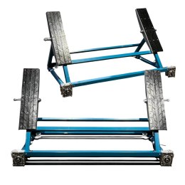 Podnośnik samochodowy podnośnik nożycowy 3000 kg Regulowany 77.5 - 153 cm