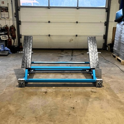 Podnośnik samochodowy podnośnik nożycowy 3000 kg Regulowany 77.5 - 153 cm