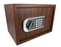 Sejf biurowy domowy imitujący drewno