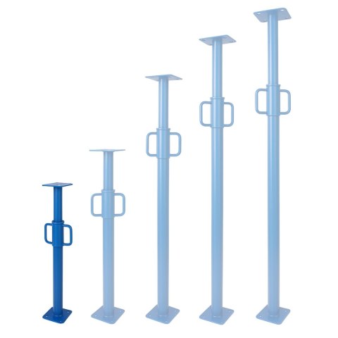 Stemple budowlane regulowane 100-180cm podpory stropowe teleskopowe stalowe