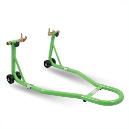 Stojak motocyklowy tylny 250kg uniwersalny regulowany zielony wytrzymały