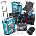 Zestaw Narzędzi 1300 el. Walizka na Kółkach Bity Klucze Nasadki Śrubokręty
