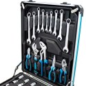 Zestaw Narzędzi 1300 el. Walizka na Kółkach Bity Klucze Nasadki Śrubokręty