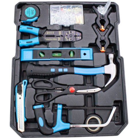 Zestaw narzędzi 1200 el walizka na kółkach crv grzechotki klucze