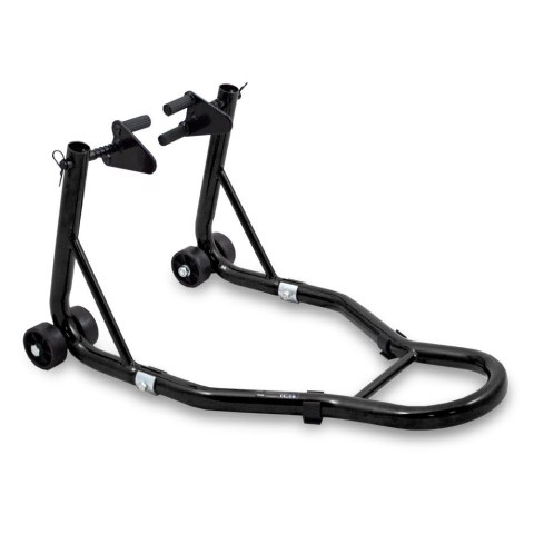 Zestaw stojak motocyklowy przód tył stalowy stabilny regulowany 250 kg