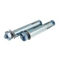Sejf elektroniczny 52cm jasnoszary domowy zamek szyfrowy klucz awaryjny