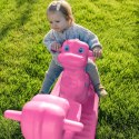 WOOPIE Bujak Wieloosobowy Dino Huśtawka Równoważna Różowa