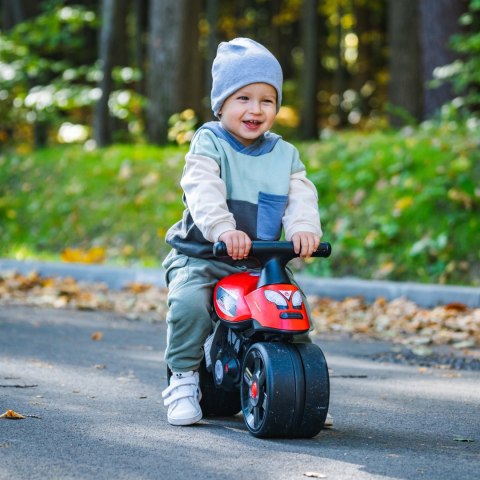 FALK Jeździk Racing Czerwony Szerokie Koła 1+