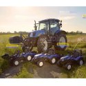 FALK Traktor na Pedały New Holland Duży z Przyczepką od 3 lat